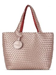 Ilse Jacobsen Dwustronny shopper bag w kolorze beżowo-pomarańczowym - 46 x 32 cm rozmiar: onesize. Brązowe shopper bag Ilse Jacobsen, bez wzorów, z materiału, na ramię, bez dodatków. Za 153.34 zł.