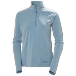 Bluza damska z zamkiem 1/2 Helly Hansen Tyri. Niebieskie bluzy damskie Helly Hansen, bez wzorów, bez kaptura. Za 341.45 zł.