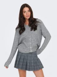 ONLY Kardigan w kolorze szarym rozmiar: L. Szare kardigany damskie Only, l, bez wzorów. Za 156.61 zł.