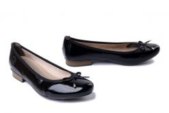 RIEKER 51950-00 black, baleriny damskie. Czarne balerinki damskie Rieker, bez wzorów. Za 289.90 zł.