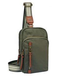 Camel Active Plecak "Bari" w kolorze khaki - 14 x 24 x 6 cm rozmiar: onesize. Brązowe plecaki Camel Active, bez wzorów, z materiału. Za 80.89 zł.