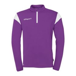 Bluza treningowa z zamkiem błyskawicznym 1/4 Uhlsport Squad 27. Białe bluzy damskie Uhlsport, s, bez wzorów, bez kaptura. Za 194.00 zł.
