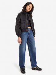 Levi's Dżinsy - Baggy fit - w kolorze niebieskim rozmiar: W28/L28. Niebieskie jeansy damskie Levi's, z podwyższonym stanem. Za 188.85 zł.