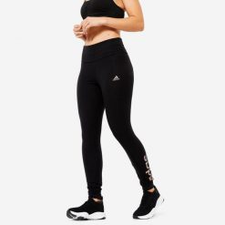 Legginsy fitness damskie ADIDAS. Czarne legginsy damskie Adidas, m, bez wzorów, z bawełny. Za 119.99 zł.