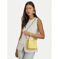 Torebka LAUREN RALPH LAUREN. Żółte torebki klasyczne damskie Lauren Ralph Lauren, bez dodatków. Za 1,069.00 zł.