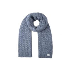 Szalik damski Pepe Jeans Fiona. Szare szaliki damskie Pepe Jeans, bez wzorów, z jeansu. Za 133.05 zł.
