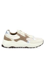 Gant Sneakersy 31531050 Beżowy. Brązowe obuwie sportowe damskie Gant, z materiału, bez zapięcia. Za 539.99 zł.