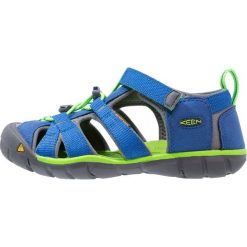 Keen SEACAMP II CNX Sandały trekkingowe true blue/jasmine green. Niebieskie sandały dziewczęce Keen, z materiału. W wyprzedaży za 167.30 zł.