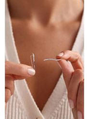 Heliophilia Srebrne kolczyki-wkrętki rozmiar: onesize. Szare kolczyki damskie Heliophilia, srebrne. Za 48.45 zł.