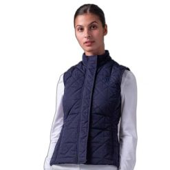 Damska kurtka bez rękawów PS of Sweden Goldie. Niebieskie kurtki damskie PS OF SWEDEN, bez wzorów, z puchu, bez kaptura. Za 655.00 zł.