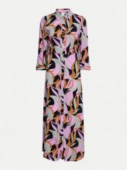 YAS Sukienka koszulowa Savanna 26022663 Różowy Loose Fit. Czerwone sukienki damskie YAS, bez wzorów, z wiskozy, bez ramiączek. Za 189.99 zł.