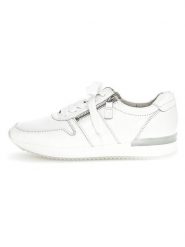 Gabor Skórzane sneakersy w kolorze białym rozmiar: 40,5. Białe obuwie sportowe damskie Gabor, bez zapięcia. Za 214.70 zł.