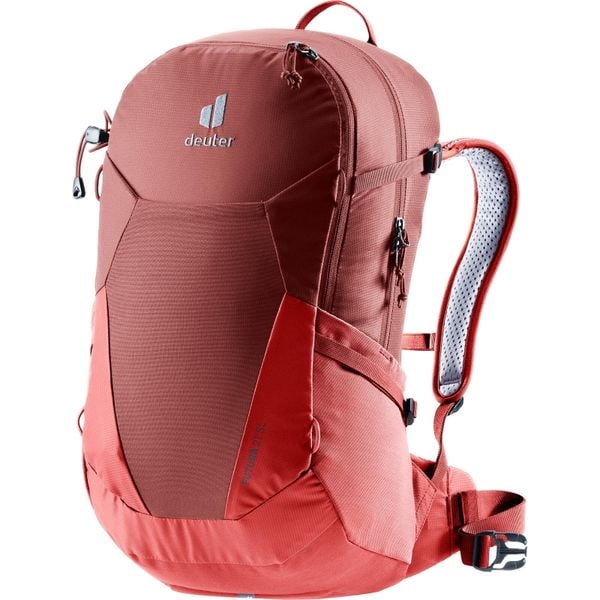 Plecak turystyczny Deuter Futura 21 SL - caspia/currant. Czerwone plecaki Deuter, bez wzorów. Za 487.99 zł.