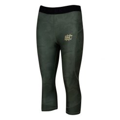 Legginsy sportowe damskie EXTREME HOBBY HAVOC 3/4. Zielone legginsy sportowe damskie EXTREME HOBBY, s, bez wzorów, z elastanu. Za 179.00 zł.
