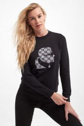 Bluza damska KARL LAGERFELD. Bluzy damskie KARL LAGERFELD, s, bez wzorów, bez kaptura. W wyprzedaży za 683.40 zł.