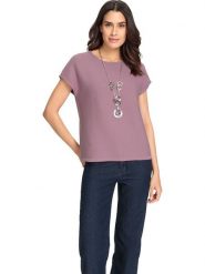 WITT WEIDEN Bezrękawnik w kolorze szaroróżowym rozmiar: 52. Różowe swetry klasyczne damskie WITT WEIDEN, z bawełny, bez kołnierzyka. Za 30.99 zł.