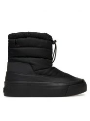 Calvin Klein Sneakersy Vulc Flatf Snowboot Nylon Mix Mg YW0YW01977 Czarny. Czarne obuwie sportowe damskie Calvin Klein, z materiału, bez zapięcia. Za 389.99 zł.
