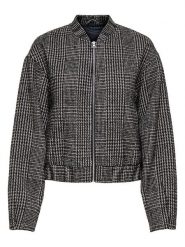 JDY Kurtka przejściowa w kolorze biało-czarnym rozmiar: M. Białe kurtki damskie JDY, m, bez wzorów, bez kaptura. Za 201.08 zł.