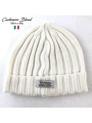 MILANO AMOUR Czapka w kolorze kremowym z dodatkiem kaszmiru rozmiar: onesize. Brązowe czapki damskie MILANO AMOUR, z aplikacjami, z kaszmiru. Za 135.49 zł.