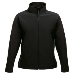 Kurtka Softshellowa Damska Do Druku. Czarne kurtki damskie Regatta, xl, bez wzorów, z materiału, bez kaptura. Za 95.99 zł.