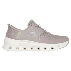 Buty Kobieta Skechers Glide-Step Pro szary. Czerwone obuwie sportowe casual damskie Skechers, bez zapięcia. W wyprzedaży za 377.85 zł.