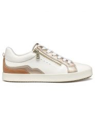 Geox Sneakersy "Blomiee" w kolorze złoto-białym rozmiar: 39. Białe obuwie sportowe damskie Geox, bez zapięcia. Za 329.42 zł.