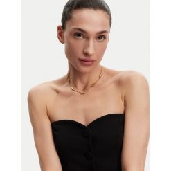 Naszyjnik Guess. Żółte naszyjniki damskie Guess, złote. Za 169.99 zł.