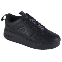 Buty sportowe Sneakersy damskie, Kappa Fogo PF. Czarne obuwie sportowe casual damskie Kappa, z gumy, trekkingowe. Za 159.99 zł.