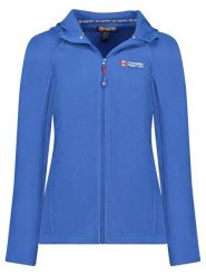 Canadian Peak Kurtka polarowa "Tugoodeak" w kolorze niebieskim rozmiar: M. Niebieskie kurtki damskie Canadian Peak, m, bez wzorów, z polaru, bez kaptura. Za 56.99 zł.