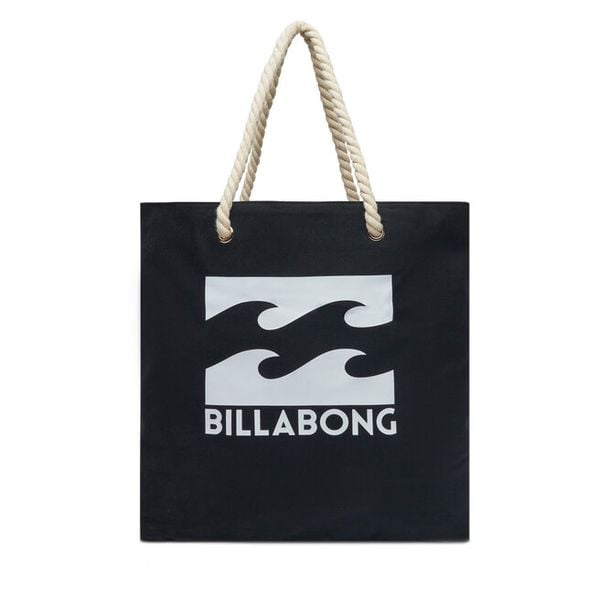 Torebka Billabong. Czarne shopper bag Billabong, bez wzorów, bez dodatków. Za 99.99 zł.
