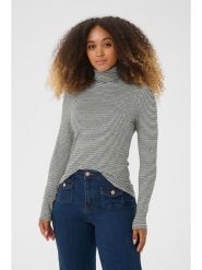 Cream Koszulka w kolorze antracytowo-białym rozmiar: S. Czarne koszulki damskie Cream, s, bez wzorów, bez kołnierzyka, bez ramiączek. Za 130.99 zł.