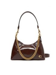 Coach Torebka Juliet 25 CAD75 B4MPL Brązowy. Brązowe torebki klasyczne damskie Coach, ze skóry, bez dodatków. Za 1,739.00 zł.