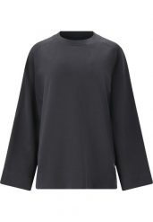 Bluza damska SOS Ramiu. Czarne bluzy damskie SOS, l, bez wzorów, z bawełny, bez kaptura. Za 338.00 zł.