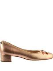 Högl Skórzane czółenka w kolorze złotym rozmiar: 41. Żółte czółenka damskie Högl, bez wzorów, bez obcasa. Za 266.03 zł.