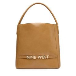 Torebka Nine West. Brązowe torebki klasyczne damskie Nine West, bez dodatków. Za 329.99 zł.