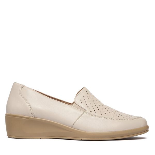 Półbuty Caprice. Czółenka damskie Caprice, bez wzorów, bez obcasa, na koturnie, bez zapięcia. Za 339.99 zł.