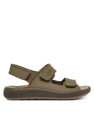 Primigi Sandały 1396022 M Brązowy. Brązowe sandały chłopięce Primigi, z nubiku, bez zapięcia. Za 189.99 zł.