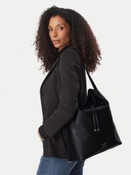 Armani Exchange Torebka XW002989 AF19902 UC001 Czarny. Czarne torebki klasyczne damskie Armani Exchange, ze skóry, bez dodatków. Za 679.99 zł.