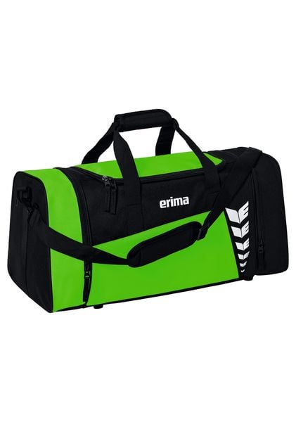 Torba sportowa Erima Six Wings. Czarne torby sportowe Erima, bez wzorów, z poliesteru. Za 119.99 zł.