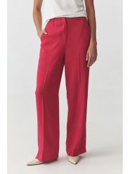 TATUUM Spodnie "Masda 1" w kolorze koralowym rozmiar: 38. Czerwone spodnie materiałowe damskie TATUUM, bez wzorów, z materiału. Za 266.66 zł.