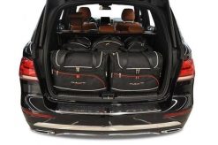 Torby Do Bagażnika Mercedes-Benz Gle Suv 2015-2018 5Szt Kjust. Czarne torby podróżne KJUST, bez wzorów, z kauczuku. Za 1,593.00 zł.