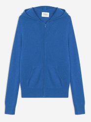 AUTHENTIC CASHMERE Kaszmirowy kardigan "Colombis" w kolorze niebieskim rozmiar: L. Niebieskie kardigany damskie AUTHENTIC CASHMERE, l, bez wzorów, z kaszmiru. Za 413.99 zł.