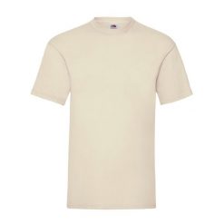 Koszulka Unisex Dla Dorosłych Valueweight. Brązowe bluzki damskie Fruit of the Loom, xl, bez wzorów, sportowe, bez kołnierzyka, bez ramiączek. Za 38.99 zł.
