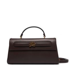 Torebka KARL LAGERFELD. Brązowe torebki klasyczne damskie KARL LAGERFELD, bez dodatków. Za 1,399.00 zł.