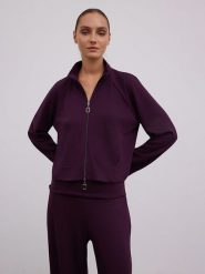 BGN Bluza w kolorze fioletowym rozmiar: 40. Różowe bluzy damskie BGN, bez wzorów, bez kaptura. Za 95.69 zł.