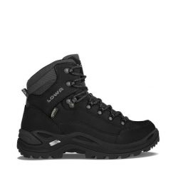 Buty trekkingowe damskie Lowa Renegade GTX Mid. Czarne obuwie trekkingowe damskie Lowa, z materiału, za kostkę, bez zapięcia. Za 778.99 zł.