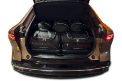 Torby Do Bagażnika Mazda 6E Liftback Ev 2025+ 5Szt Kjust. Czarne torby podróżne KJUST, bez wzorów, z kauczuku. Za 1,506.00 zł.