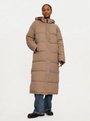 ONLY Płaszcz zimowy 15287913 Brązowy Regular Fit. Brązowe płaszcze damskie Only, na zimę, l, bez wzorów, z syntetyku, bez kaptura. Za 699.99 zł.