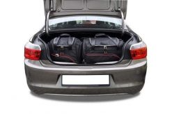 Torby Do Bagażnika Citroen C-Elysee 2012-2021 5Szt Kjust. Czarne torby podróżne KJUST, bez wzorów, z kauczuku. Za 1,512.00 zł.