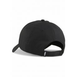 Czapka z daszkiem ESS Metal PUMA Cat PUMA Black. Czarne czapki z daszkiem damskie Puma, bez wzorów. Za 55.00 zł.